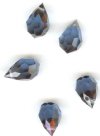 5 10x6mm Preciosa Montana Blue Tear Drops